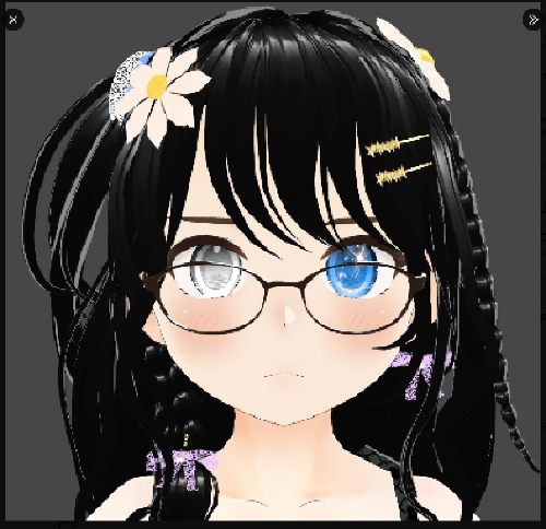 ぬぬ・ちぇりｨ名義で、個人サークル「ちぇりｨ農園」の看板娘キャラクター「水無月 萌美(みなづき めぐみ)」の画像